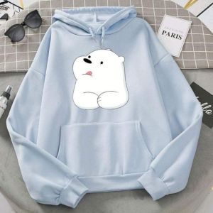 Hoodie Hudie Jacket Anak Kecil Perempuan Cewek Branded Motif Gambar Kartun Bear Lucu Cute Korean Style Japan Import Bahan Flece Premium Tebal Lembut Ukuran Anak Kurus Gemuk Tinggi Pendek Sekolah SD TK Usia Bayi Balita Umur 1 2 3 4 5 6 7 8 9 10 11 12 Tahun