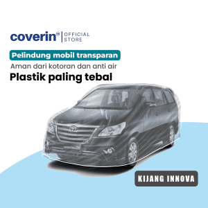 Sarung Mobil Kijang Innova Barong Cover Pelindung Bahan Plastik Tebal Anti Air