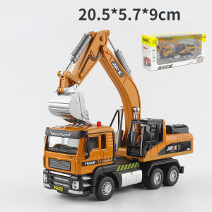 1:50 engineering vehicle fire truck missile vehicle alloy car model with sound and light pull back toy