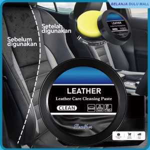 Krim Pembersih Kulit Multifungsi LEATHER Clean 120gr Perawatan Interior mobil Kulit jok dashboard doortrim / Paste wax semir sepatu dan tas kulit /pembersih perawatan kulit