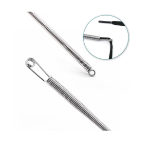 เครื่องมือร้อยเชือกแบบพับได้และยืดหยุ่น สำหรับงานถักมือ ร้อยเชือกผ่านรูตาไก่ และร้อยเชือกเอว ใช้งานง่ายและมีประสิทธิภาพ