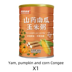 Cpurple potato konjac substitute meal porridge instant  with cereals Food Muesli breakfast Chinese yam Pueraria lobata corn Congee cerealsnutritious Pumpkin and corn Congee delicious and healthy