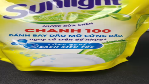 Nước Rửa Chén Sunlight chanh túi 1.4KG