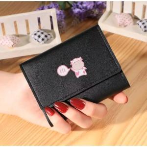Dompet Lipat Wanita Cantik / Dompet Hi Cow Women Wallet / Dompet Murah Lucu Bisa Cod