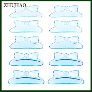 ZHUHAO 5คู่กาวรูปโบว์ขนตาซิลิโคนแบบแท่งดัดขนตาแผ่นเคลือบสำหรับ3D ดัดขนตาอุปกรณ์เสริมเครื่องดัดขนตา