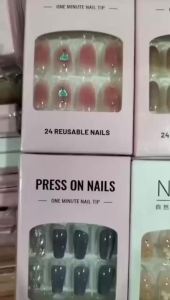 es of fake nails DIY mixed colors sale nail art