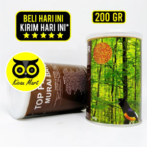 Kicau Mart Pakan Makanan Burung Voer Pur Top Fighter Murai Batu Sempati Kemasan Kaleng Untuk Harian Lomba Ternak Mabung CRHSBS