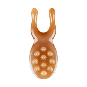 กัวซานวดศีรษะทำจากเรซินใช้นวดหนังศีรษะสำหรับนวดคอขาแท่งขูดนวดห้าส่วนไม้นวดหรือเกาจุดต่างๆขูด