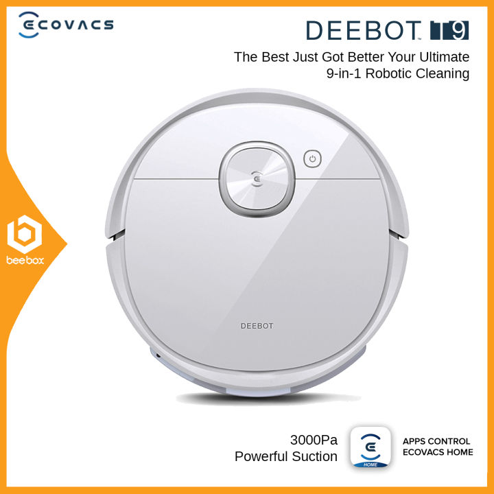 Ecovacs Deebot T9 Robot Vacuum Cleaner Carpet Detection UltraHigh