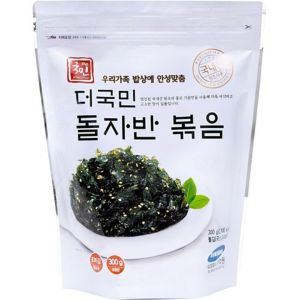 The National Doljaban Stir-Fry 300g | Premium Korean Crispy Seasoned Seaweed (Kim Ja-ban) | Savory Sesame Stone Laver Side Dish | Ready-to-Eat Korean Seaweed