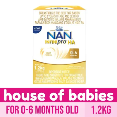 NAN INFINIPRO HA One 1.2kg for 0-6 Months Old Infant Formula