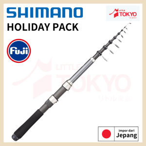 Joran Shimano Holiday Pack 180 210 240 270 Joran Telescopic Spinning ASLI JEPANG