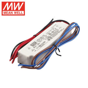 ไดรเวอร์ LED MEAN WELL LPV 20W ซีรีส์ 5V 12V 24V meanwell กันน้ำ IP67 แหล่งจ่ายไฟสวิตชิ่งเอาต์พุตเดี่ยวสำหรับไฟ LED