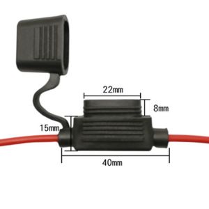 16 AWG Inline Auto Fuse Holder Mini Car Motorcycle Blade Fuse Holder Standard Waterproof COD