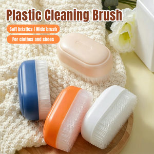 Baete Soft Bristle Cleaning Brush Multipurpose Household Laundry Scrub Brush for Shoes Clothes Daily Use