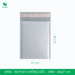 MTS5 MTS5H - 36x27cm - COMBO 25 TÚI GÓI HÀNG CHỐNG SỐC BỌC BÓNG KHÍ - NHIỀU MÀU
