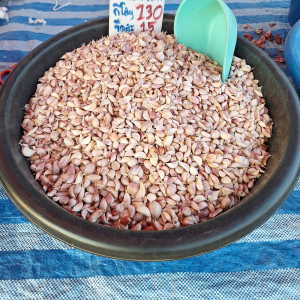 🧄 💥 กระเทียมไทย(แกะกลีบ) คัดเกรด เม็ดงาม ❌️ไม่ฝ่อ ❌️ไม่ขึ้นรา 💥 ขนาดเล็ก 500g.