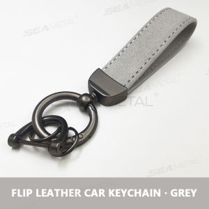 Seamital da lộn khóa kim loại móc khóa ô tô chìa khóa vạn năng chuỗi sang trọng Keyring phụ kiện nội thất xe ô tô