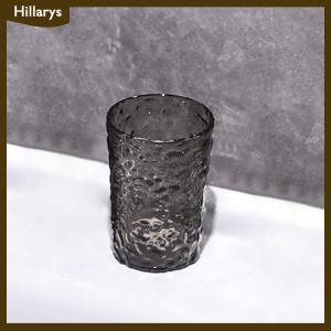 [Hillarys] Plastic Mouthwash Toothbrush Cup With Handle Home Bathroom Tumblers Portable Mug Transparent Toothbrush Holder