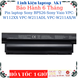 Pin laptop Sony BPS26-Sony Vaio VPC-W112XX VPC-W211ADL VPC-W211AX/W