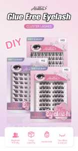 DIY HEMOLA GLUE FREE EYELASH BULUMATA PALSU EYELASH EXTENSION BISA DIPAKAI BERULANG