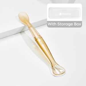 Bc Babycare 5-in-1 Dual-Head Baby Food Maker Spoon for Fresh Fruits - Pare Scrape Peel Dice & Feed with Storage Box