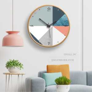 Jam Dinding Minimalis/[SWEEP MOVEMENT SERIES] MLT GLITER PINK- SCANDINAVIAN JAM DINDING MINIMALIS | - by DWALL DC