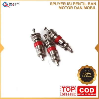 TERBARU ISI PENTIL / SPUYER PENTIL TUBLESS MOBIL + MOTOR