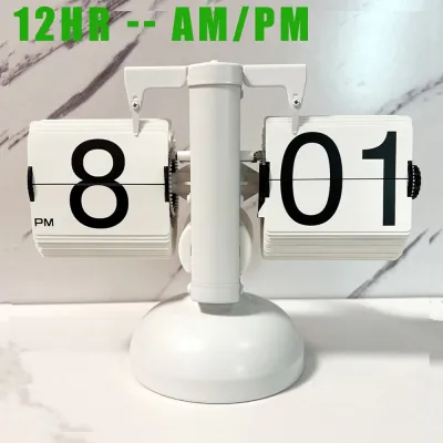 A Flipping Clock with Page Turning Automatically for Modern Home Decoration.Full of Sense of Technology.Battery Included as Gift