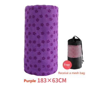 Yoga Towels Womens Non Slip 100% Absorbent Odorless Microfiber Foldable Washable for Hot Yoga Pilates Standard