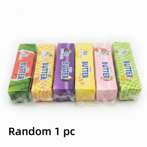 MAOMEI STORE Phục hồi chậm Đồ chơi bóp mềm hình que bơ Tăng trưởng chậm Cảm giác mềm mại Đồ chơi bóp hình que bơ Đồ chơi giác quan Thực tế Đồ chơi giảm căng thẳng hình que bơ Quà tặng Halloween