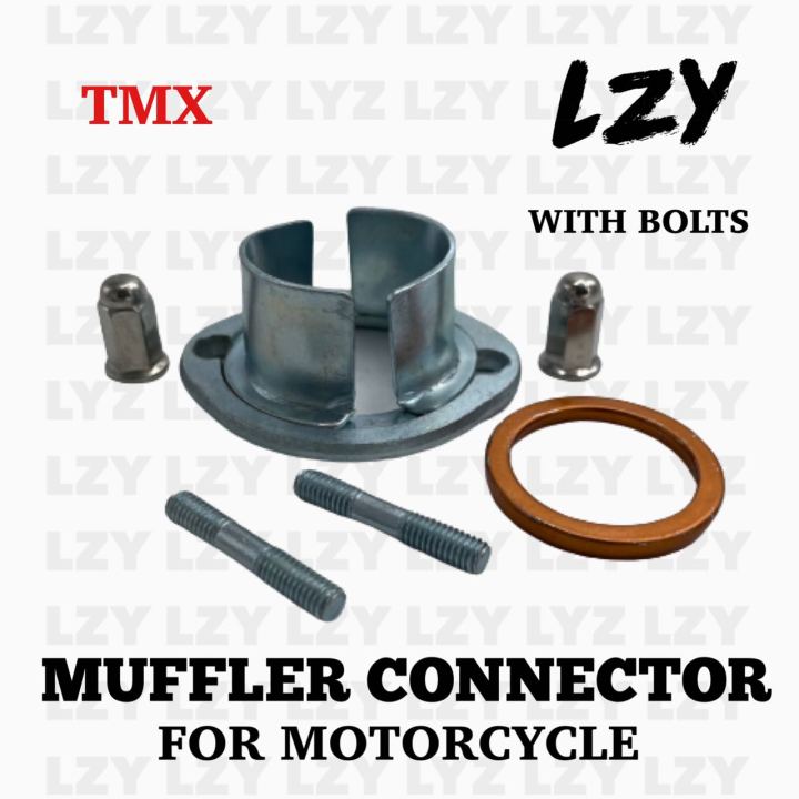 LZY Honda TMX Muffler Connector Set with Bolts High Quality Motorcycle