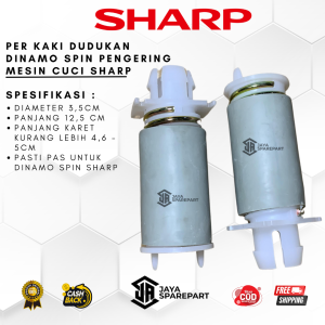 Per Kaki Dudukan Dinamo Spin Pengering Mesin Cuci SHARP | Alat Sparepart Mesin Cuci