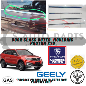PROTON X70 DOOR GLASS OUTER  MOULDING