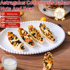 Astragalus Codonopsis Babao Nuts And Boat Eight Treasures Instant Snacks Daily Nuts黄芪党参八宝坚果船挞