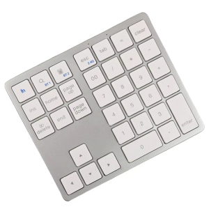 2.4Ghz Wireless + Bluetooth Numeric Keypad K35 Number Pad USB C Rechargeable Numpad for IOS Android Windows Digital Keyboard