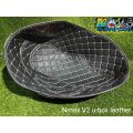 UBOX leather cover inner compartment under seat for Nmax Aerox Honda Click 160 ADV150. 