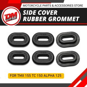 Side Cover Rubber Grommet Plug for TMX 155 Rusi and Racal - Helps Reduce Loose 2/4/6-Piece Set