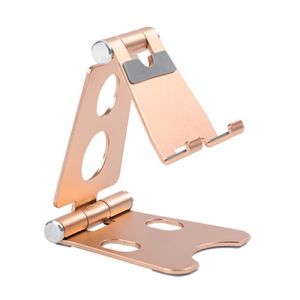 【Metal Double Adjustable】Universal Foldable Portable Aluminum Alloy phone Holder Tablet Stand Mobile handphone Stand for Desk