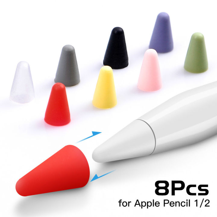 Amazon Apple Pencil Spare Tip 8pcs Silicone Replacement Pencil