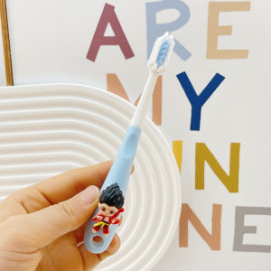 Nezha AO Bing bàn chải đánh răng của trẻ em 3-6 đến 12 tuổi bảo vệ nướu lông mềm bảo vệ răng bàn chải đánh răng cao cấp mềm