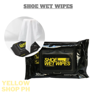YELLOW SHOP Shoe Wet Disposable Cleaning Wipes | Outdoor Wipes Very Handy Cleaning Wipes