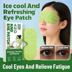 Herbal Eye Patch Lutein Ice Eye Mask Fatigue Relief Cooling Soothing Eye Gel Patch Eye Relex