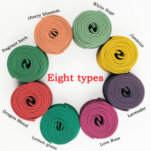 40 coils of citronella and lemongrass incense to remove odors cross-border supply colorful scented incense orange dragons blood cherry blossom