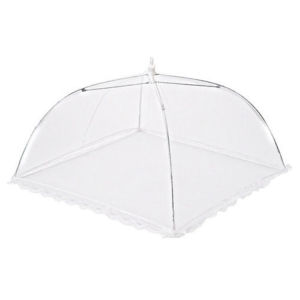 Mesh Food Cover Folded Kitchen Breathable Anti Fly Mosquito Umbrella Foldable Kitchen Food Cover Mesh Food Cover Breathable Protect Cover