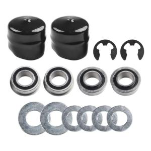 Front Wheel Conversion Kit from Bushing to Bearing for Enhanced Lawn Mower Performances 9040H 532009040 532124959 91334