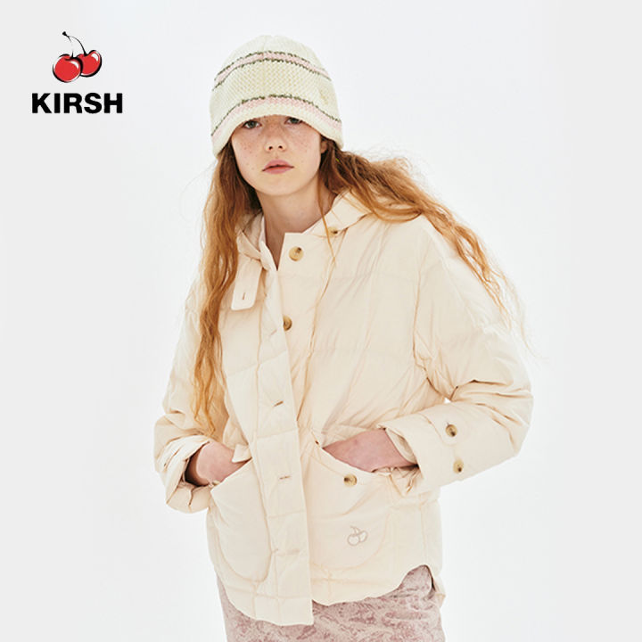 ☆人気☆【KIRSH】☆CHERRY BASIC QUILTING HOOD JACKE.T☆ KIRSH] CHERRY BASIC QUILTING HOOD JACKET | 23AW WINTER