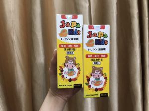 Siro ăn ngon Japa kids orihiro lọ 100ml cải thiện tầm vóc cho bé hỗ trợ biếng ăn tăng cân