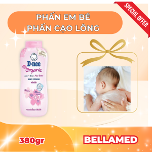 Phấn em bé phấn rôm phấn cạo lông Dnee Thái Lan 380G Hộp