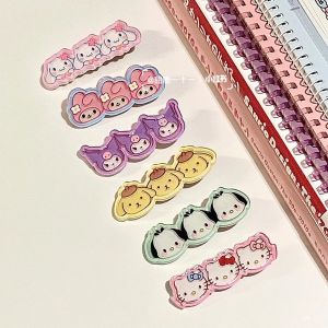 JEPITAN RAMBUT ANAK PEREMPUAN KARAKTER KARTUN LUCU 1PC AKSESORIES RAMBUT FASHION bahan akrilik PVC ( 0-Z 1-2 )